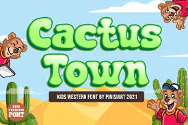 Czcionka Cactus Town